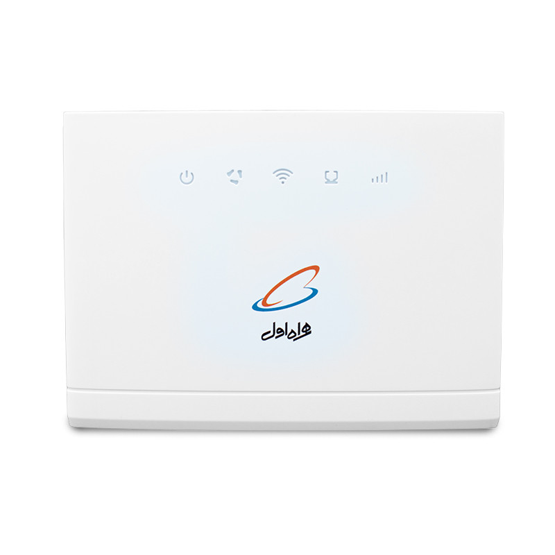 مودم 4G LTE همراه اول مدل HA4300 به همراه کارت هدیه فعالسازی سیم‌کارت اعتباری
