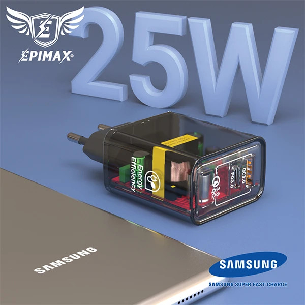 شارژر اپیمکس ۲۵ وات EU-150