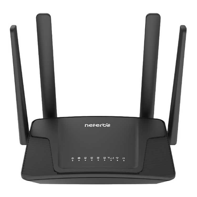 مودم روتر 4G خانگی نتربیت مدل NWR-M920v2 با پشتیبانی سیمکارت LTE/3G، استاندارد IEEE 802.11b/g/n، چهار آنتن 5 دسیبل، فایروال SPI و NAT، اتصال همزمان بیش از 10 کاربر