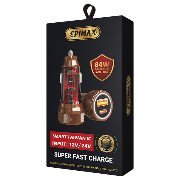 شارژر فندکی 84 وات اپی مکس مدل EA-157